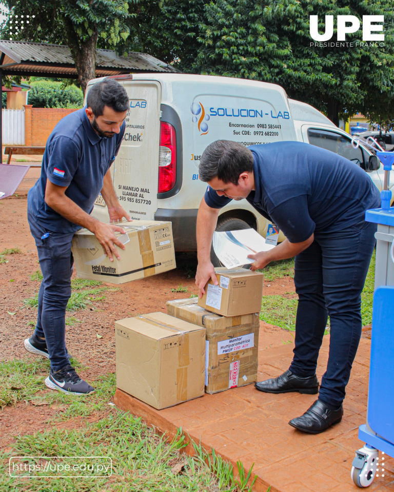 UPE ENTREGA NUEVOS EQUIPAMIENTOS AL HOSPITAL DISTRITAL DE NATALIO